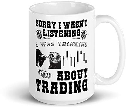 Jimbeels Daytrader | Lustige Tasse | Geschenk für Forexhändler Börsianer | Forex Devisenmarkt und Aktien | Lustiger witziger Spruch | Kaffeebecher