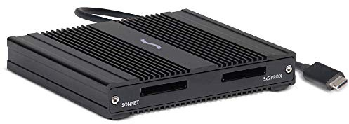 SoNNeT SF3-2SXSPX Series - SxS PRO X Thunderbolt 3 Pro Card Reader, schwarz