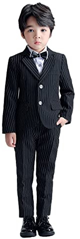 LOLANTA 2 Piece Boys Suits Set, Kids Suit Jacket & Trousers, Leisurewear or Wedding Party Pageboy Outfit, 3-13 Years