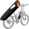 E-Bike Akku Schutzhülle mit Reflektoren - Passend für Rohrumfang von 30 cm bis 36 cm, Ebike Akku Schutz Abdeckung Cover, Akku Schutz aus Neopren, Fahrrad Schutzhülle, Schutz vor Kälte & Schmutz