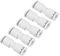 PATIKIL 4mm à 3mm Réduction Pression Connexion Air Ligne Raccord, 5 Paquet Droit Union Réducteur Pneumatique Rapide Connexion Raccords, Blanc