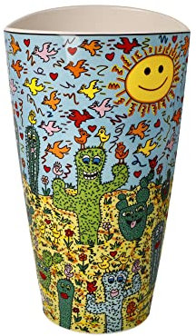 Vase James Rizzi Desert Life - Pop Art