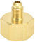 Fdit Adaptateur de Réfrigérant, Connecteur de Remplissage D'accessoire de Climatisation W21 vers 1/4SAE pour R32 R134A R407A R404A R422A R422D