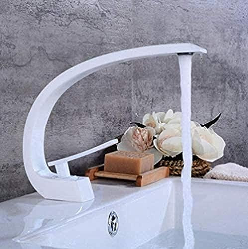 Wasserhahn, Wasserhahn, Küchenspüle, goldfarben, poliert, Jugendstil-Wasserhahn, Messing-Auslass, Badezimmer-Wasserhahn, Wasserhahn, Kaltwasserfall, Wasserhahn, Kran