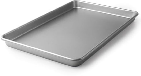 Lacor - 68462 - Bandeja Horno, Bandeja Horno Antiadherente, Colección Delize, Libre de PFOA, Apto para el Frigorífico, Congelador y Horno, Fácil Limpieza, 34x24 cm, Altura 2.5 cm