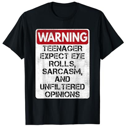 Teenage 13th Birthday Shirt Funny Gifts For Boys And Girls T-Shirt