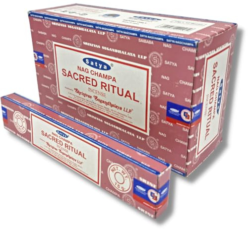 Satya Räucherstäbchen x LAVISA, Meditation, Aromatherapie, Duft (Heiliges Ritual)