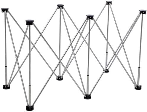 TOPWAY Portable Folding Workstand Tile Slab Woodworking Worktop Construction Table Workbench Sawhorse Support with Carry Bag, 600kg Loading Capacity, 113x60x73cm