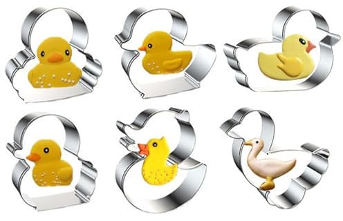 wotoy Duck Cookie Cutter Set,6pcs