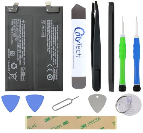 OnlyTech BP47 - Batería de repuesto para Xiaomi Redmi Note 11 Pro Plus 5G, 4520 mAh, calidad idéntica con kit de reparación, 10 herramientas