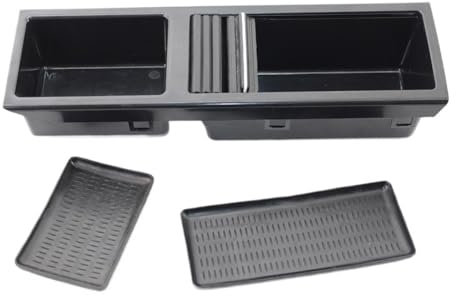 HPTOUY Boîte de Rangement for Console Centrale Avant de Voiture, Porte-gobelets for BMW E46 Série 3 1998-2007