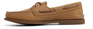 Sperry Men's Authentic Original 2-Eye Boat Shoe, Distress Tan, 9 UK