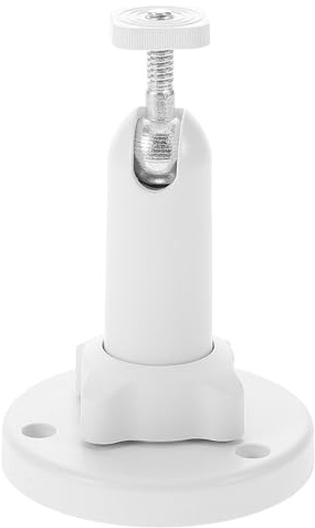 Kichvoe Support de Montage Abs pour Panneaux Solaires et Caméras, Orientable à 360°, Fixation Murale et Plafond, Support Léger et Robuste pour Installation Extérieure de Surveillance