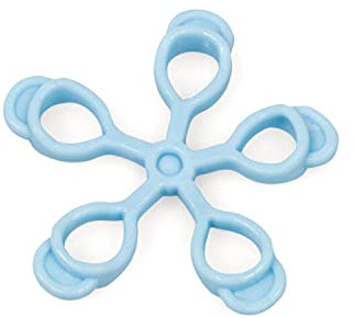 AFH Finger Expander | Hand Exerciser | Hand Trainer | Handmuskeltrainer | Premium QUALITÄT | Widerstand: leicht | hell-blau