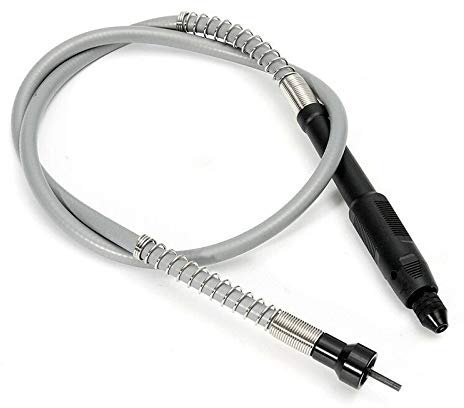 HobbyPower24 rallonge flexible d'arbre de flexion de 107 cm, pince de serrage 0-3,2 mm, mandrin auto-serrant pour outil multifonction Dremel Proxxon ou visseuse sans fil