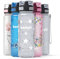 bumpli® Trinkflasche Kinder 500ml mit Sternen-Motiv - Kohlensäure geeignet & auslaufsicher - BPA-Freie Kindertrinkflasche mit Fruchteinsatz - Perfekt für Schule, Kindergarten, Sport