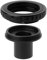 XIGAWAY - Adattatore per obiettivo con attacco a baionetta in metallo, 23,2 mm, per fotocamere Nikon SLR DSLR al microscopio