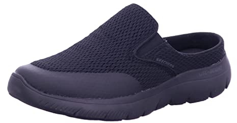 Skechers Herren Summits Vindicator Turnschuhe, Black Textile/ Trim, 49.5 EU