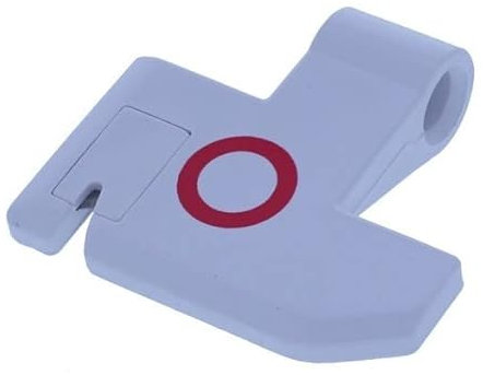 Generico Levier élévateur de pied, tige, barre poussée, déplace pied presse-étoupe pour machine à surjeteuse Necchi Lock 614 MK2, Dex 704, 744, 745, 845 | Elna PRO4DE, PRO5DC, PRO5DE | Singer Catania