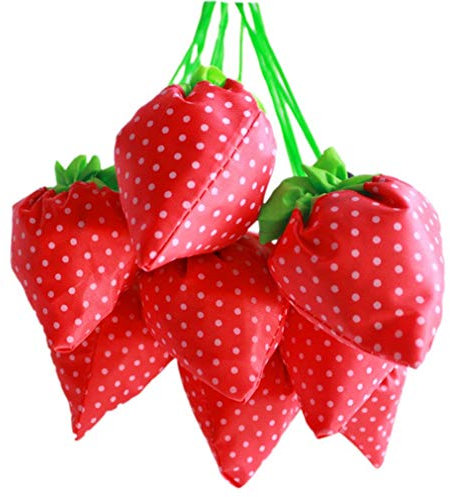 U-K Faltbare Einkaufstasche Life Folding Bag Rot 38x58cm Wiederverwendbar Zuverlässige Qualität Nettes Design