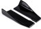 Front- und Heckspoiler Schwanz 2Pcs Universal Auto Seitenschweller Lippe Hinten Lip Splitter Winglet Schürzen Für B&MW E90 E91 E92 E93 E80 E81 E82 E87 G20 G30 (Farbe : Schwarz)