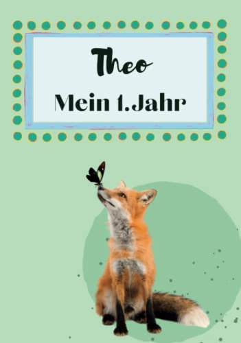Theo- Mein erstes Jahr: Supersüßes Babyalbum personalisiert für Theo. Mit total schnuckeligen Tieren- Für die schönsten Erinnerungen & Meilensteine. ... zur Geburt als Baby Tagebuch 1. Jahr.