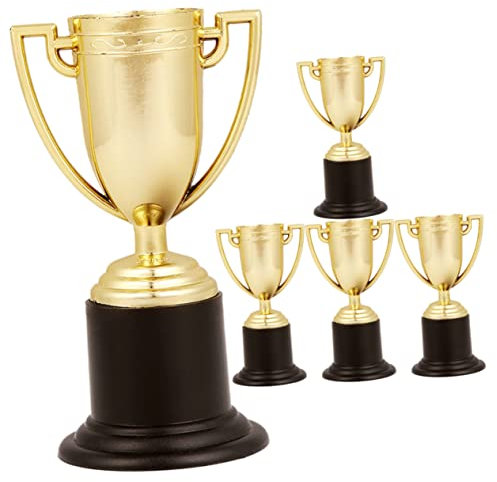STOBOK 5stücke Mini Trophäen Teilig Goldene Pokale Für Kinderwettbewerbe Leichtes Material Dekorative Auszeichnungen Für Sport Und Spielpartys Preise Für Junge Mädchen