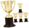 STOBOK 5stücke Mini Trophäen Teilig Goldene Pokale Für Kinderwettbewerbe Leichtes Material Dekorative Auszeichnungen Für Sport Und Spielpartys Preise Für Junge Mädchen