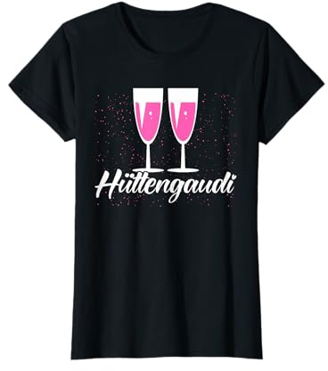 Skihaserl Hüttengaudi Apres Ski T-Shirt
