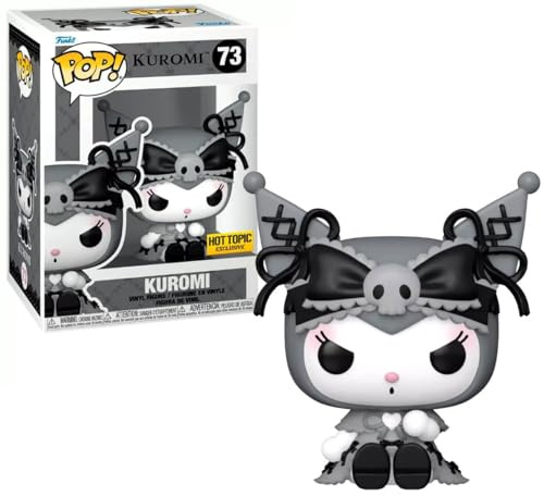 Funko All Pop! Sanrio: Hello Kitty - Kuromi (Lolita) (Exc) - Sammelfigur aus Vinyl - Geschenkidee - Offizielles Merchandise - Spielzeug für Kinder & Erwachsene - TV-Fans - Modellfigur für Sammler
