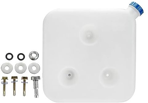 10L Kraftstofftank, 3-Loch-Benzinöl Öltrommel, Kunststoff-Kraftstoff-/Öl-/Benzin-Kanister, Öltank Standheizung Benzintank, Benzin Tanks, Wassertank Dieseltank, für LKW,Boot,Heizung Zubehör