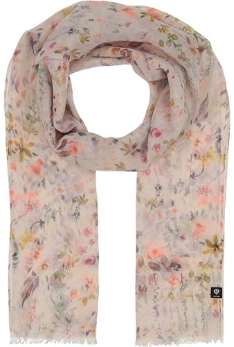 FRAAS Stola mit zartem Blumen-Print - 50 x 180 cm - leichter Schal für Frühling und Sommer - Sustainability Edition