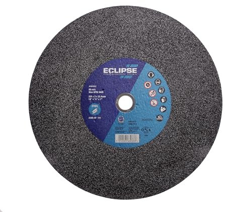 Eclipse Professional Tools A30S3551 Disco de corte plano GF1 (355 x 3 x 25.4mm) - Pack de 5