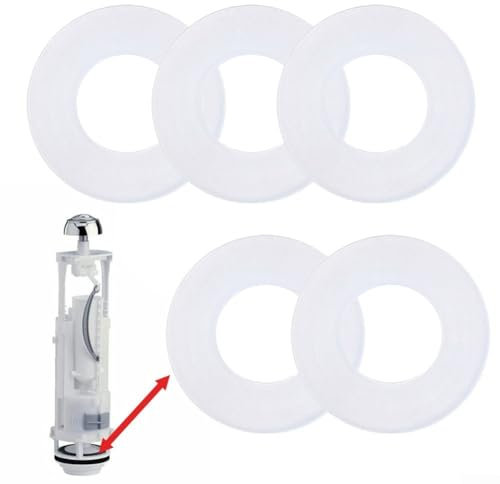 Toilet Flush Valve Gasket, for Optima 49/50 Spare for The flush Valve 34490507, Washer Flush Valve Rubber Gasket Toilet Accessories