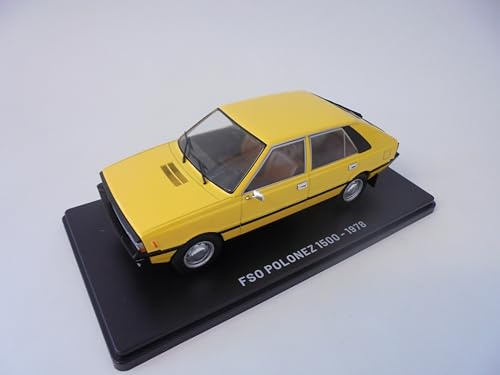 OPO 10 - Miniaturauto zum Sammeln im Maßstab 1:24, kompatibel mit FSO Polonez 1500 (1978) VQR35