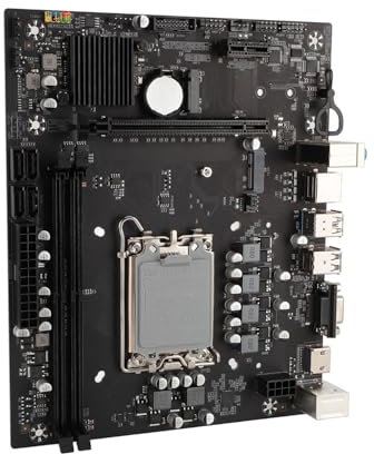 DDR4-Motherboard, H610 Gaming Plus-Motherboard, DDR4 M.2 PCIE 4.0 1000 Mbit/s LAN USB 3.2 Gen1 VGA-Gaming-Motherboard Unterstützt den LGA 1700-Steckplatz