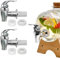 Grifo para Cubo de Cerveza Grifo, 2 grifos de para dispensadores de bebidas, dispensador de agua, frigorífico, dispensador de bebidas, para dispensar vino Té agua jugos bebida, Multicolor
