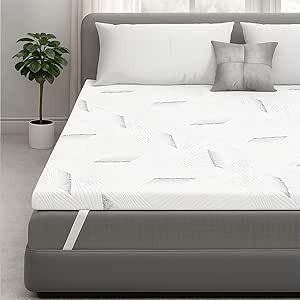 Matratzen Topper 180x200 cm Kühlung, 7,5 cm Höhe, 2 Härtegrade (H3&H4), Gel-Memory-Foam & Kaltschaum, Oeko-TEX Zertifiziert, Waschbarer Bezug, für Boxspringbett & Sofa