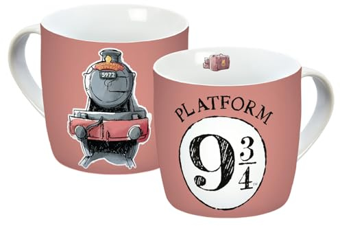 Tasse HP Hogwarts Express Watercolor 300ml, Porzellantasse, Kaffeetasse, Kindertasse, Harry Potter, Porzellan, Gedalabels
