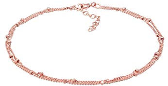 Elli Fußschmuck Damen Kugel Zeitlos Basic in 925 Sterling Silber