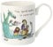 Quentin Blake Time Spent Reading Bone China Mug QQB50