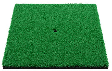 BESPORTBLE Golfpad Golfzuggras Schlagen Putting Green Golftrainer Übungsmatte Schlagpolster Golfübungs-rasenmatte Golfschläger Für Zuhause Indoor-Golf-übungsrasen Zubehör Nylongras