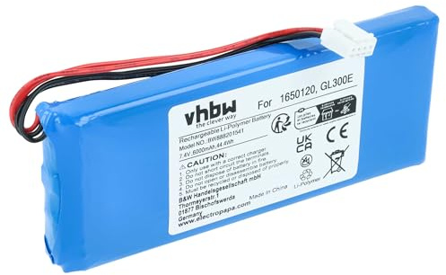 vhbw 1x Akku kompatibel mit DJI GL300E | GL300C, GL300F Drohne Controller (6000 mAh, 7,4 V, Li-Polymer)
