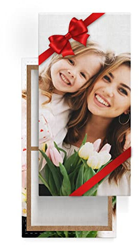 Estika Ihr Foto auf Leinwand - 40x100 cm - Fotogeschenke mit eigenem foto, Leinwand bilder, Personalisierte leinwand, Foto leinwandbild eigenes