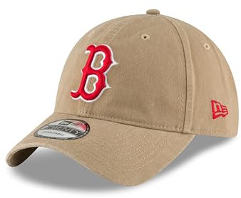 New Era Boston Red Sox MLB Core Classic Braun Verstellbare 9Twenty Cap - One-Size