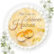 Premium Esspapier Tortenaufleger Tortenbild Motiv Goldene Hochzeit Nr. 9