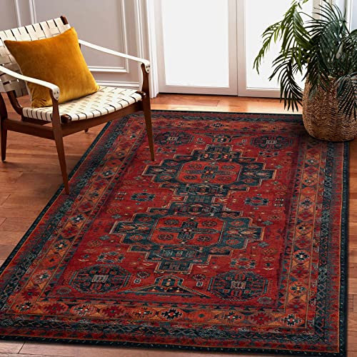 rugsx Wollteppich für Wohnzimmer, Schlafzimmer, traditionell Omega Hari orientalisch - Rubin 200x300 cm