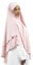 Lamis Hijab - Khimar 2 Schleier zum Überziehen aus Medinenseide, Jilbab für muslimische Frauen, verhüllt KH200, Powder Pink, One size