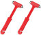 duoyif Martillos De Emergencia para Coche, Martillos De Seguridad Coche, Martillo De Rompe Cristales, Cortador De Cinturón De Seguridad, Martillo Rompecristales con Cortador para Auto Autobús 2Pcs