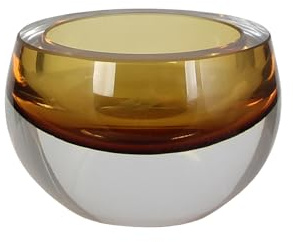 Kaheku Tischlicht Olson Amber 9,5 Ø 6,5h 849001763